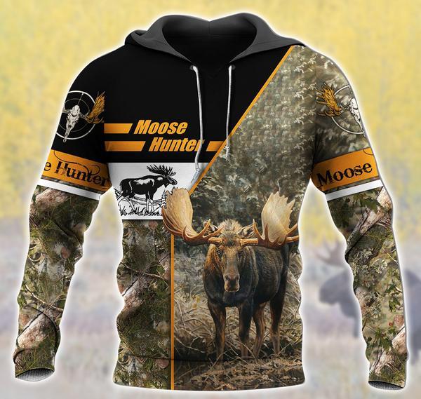 Moose Hunting All Over Print  For Men & Women  HT5202