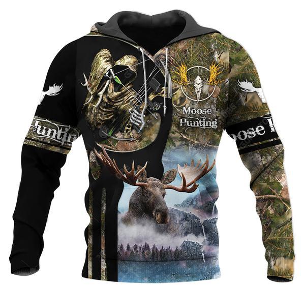 Moose Hunting All Over Print  For Men & Women  HT5205