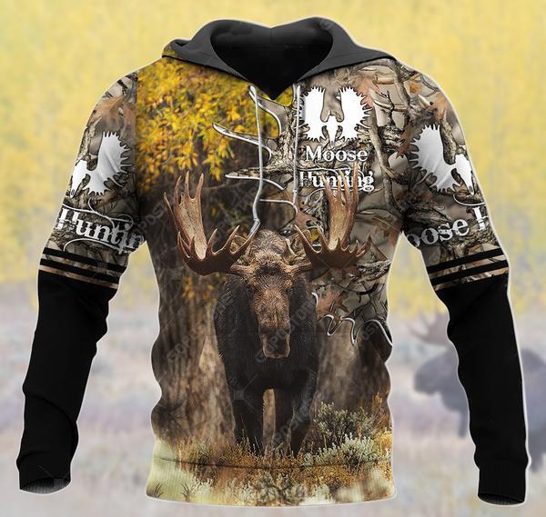 Moose Hunting All Over Print  For Men & Women  HT5246