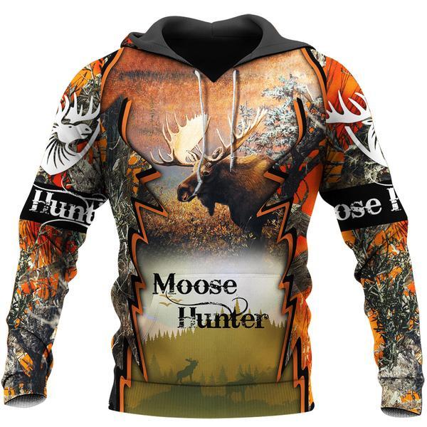 Moose Hunting All Over Print  For Men & Women  HT5259