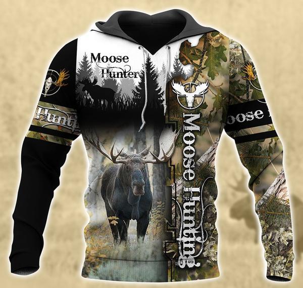 Moose Hunting All Over Print  For Men & Women  HT5279