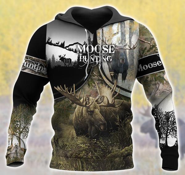 Moose Hunting All Over Print  For Men & Women  HT5283