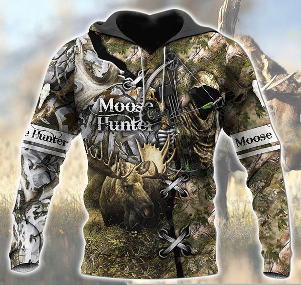 Moose Hunting All Over Print  For Men & Women  HT5299