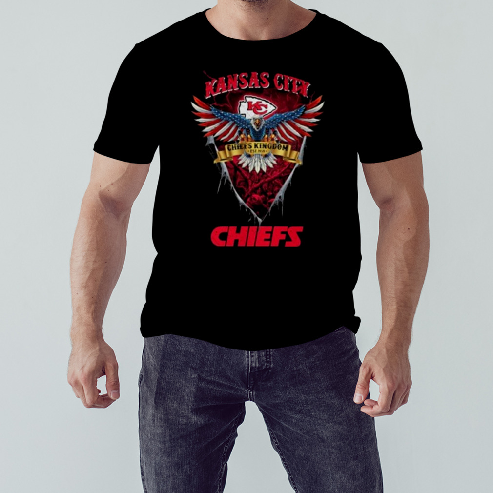 Cool Wolf Kingdom - Kansas City Chiefs Graphic T-Shirt