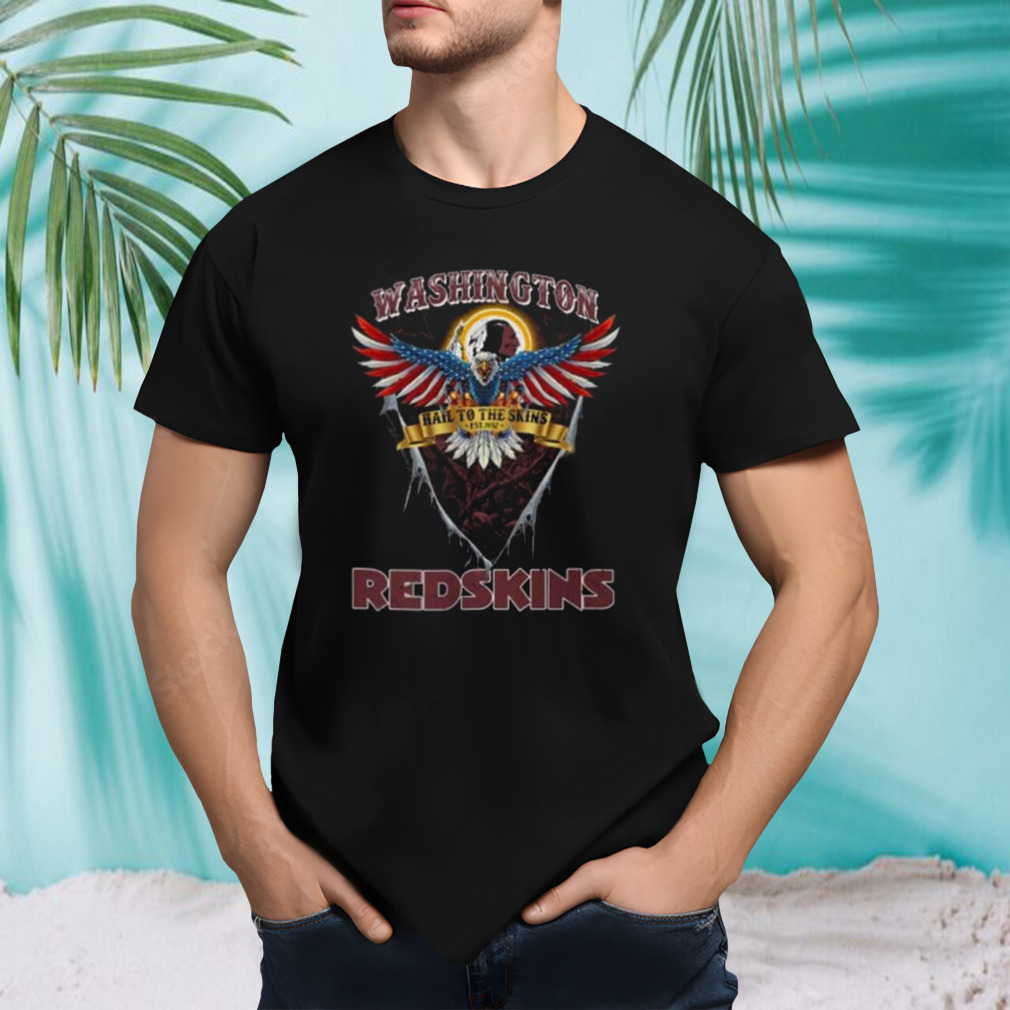NFL US Eagle Hail To The Skin’s Washington Redskins T-Shirt
