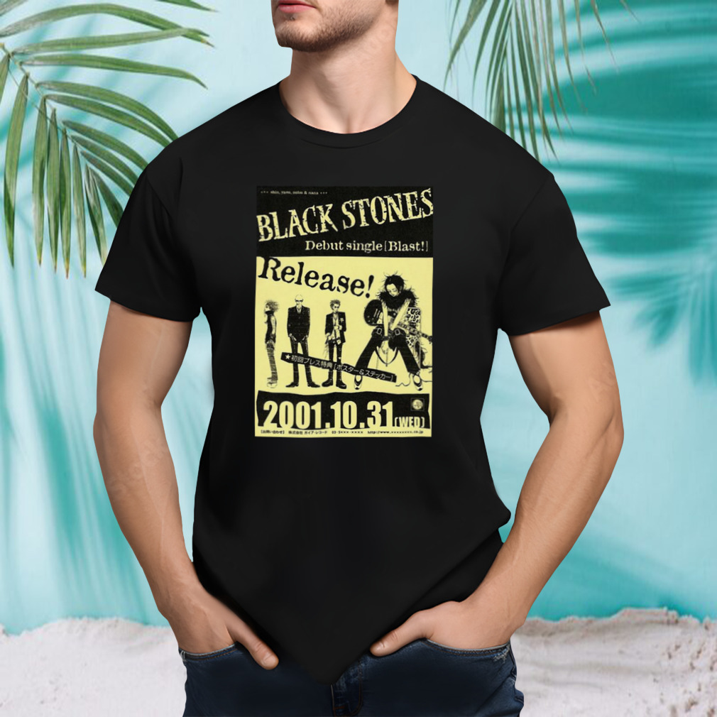 Nana The Black Stones Band Spread Gig shirt
