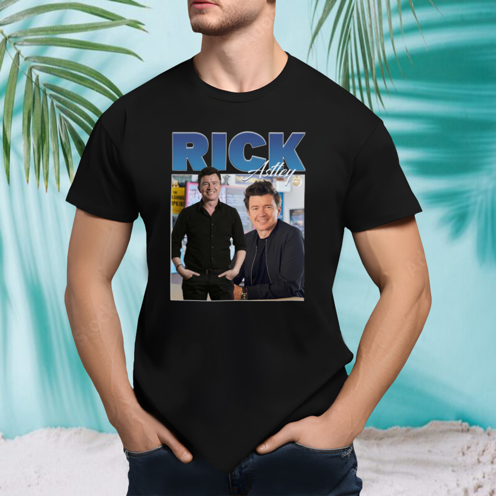 Portrait Rick Astley Retro shirt