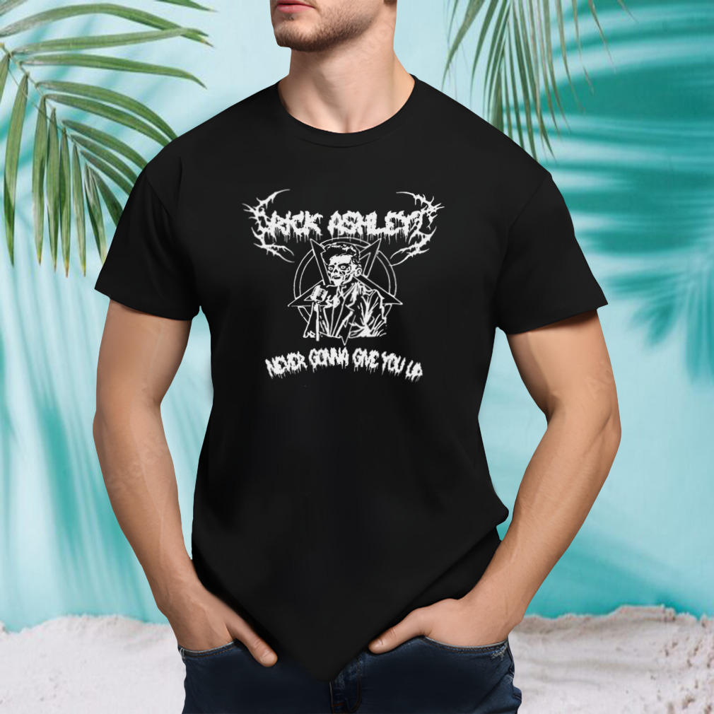 Punk Style Kylie Minogue Rick Astley Never Gonna Give You Up shirt