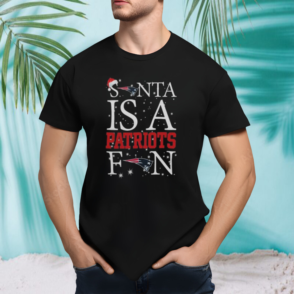 Santa Is A New England Patriots Fan 2023 shirt