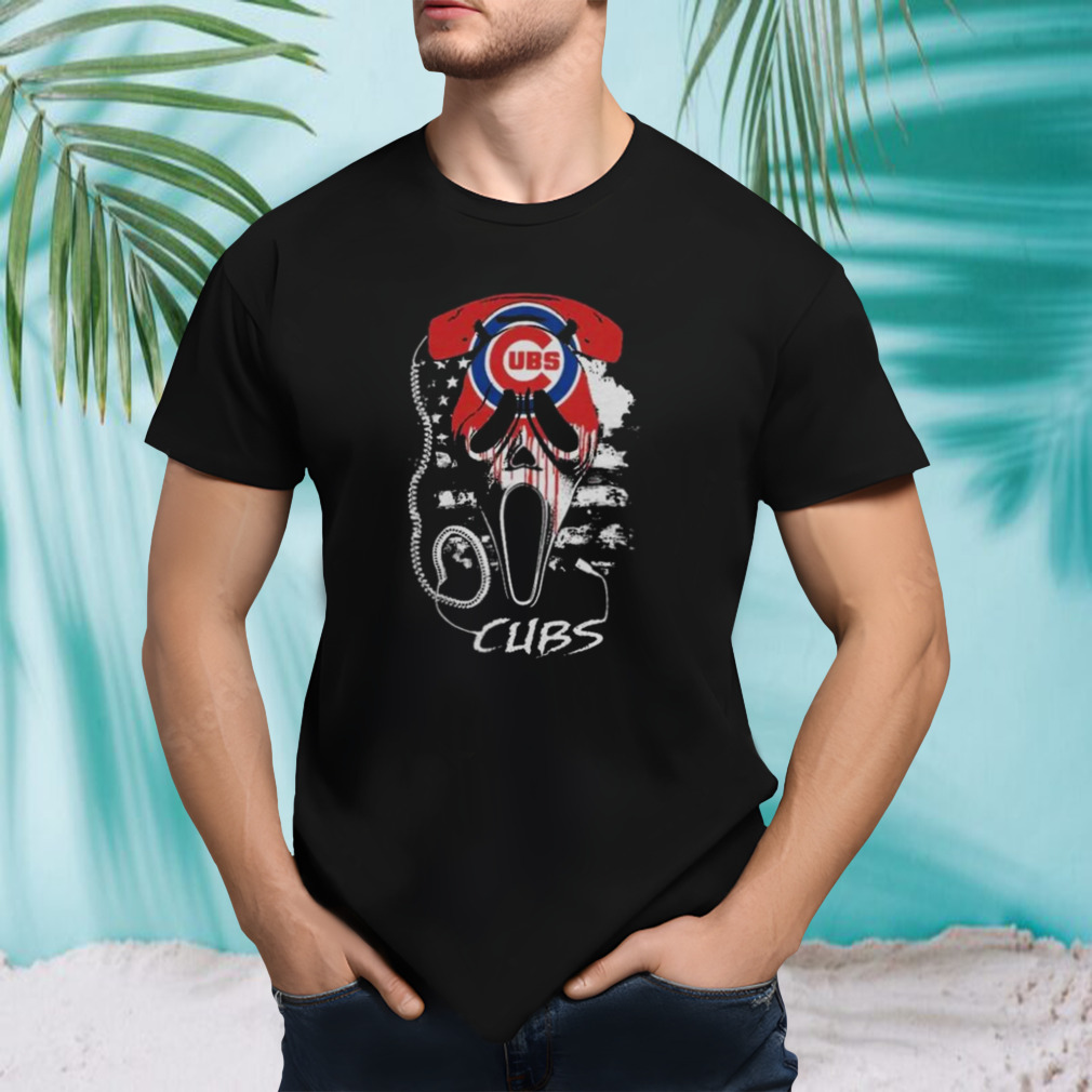 Scream Chicago Cubs 2023 shirt