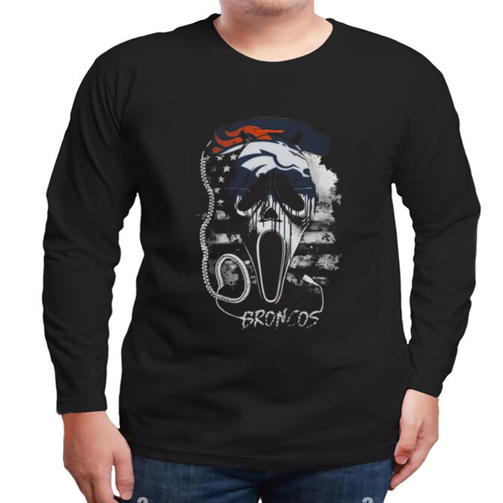 Scream denver broncos shirt