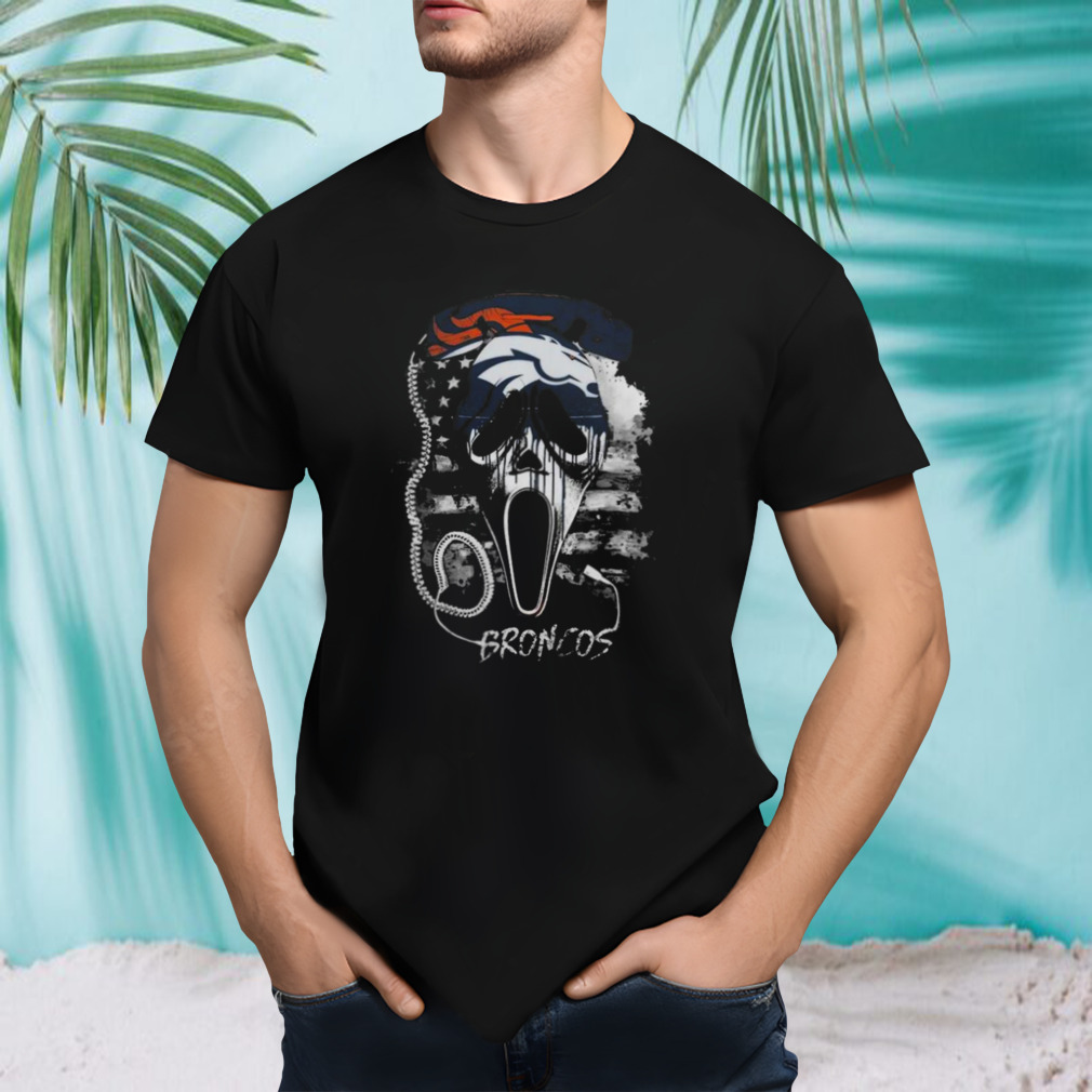 Scream denver broncos shirt