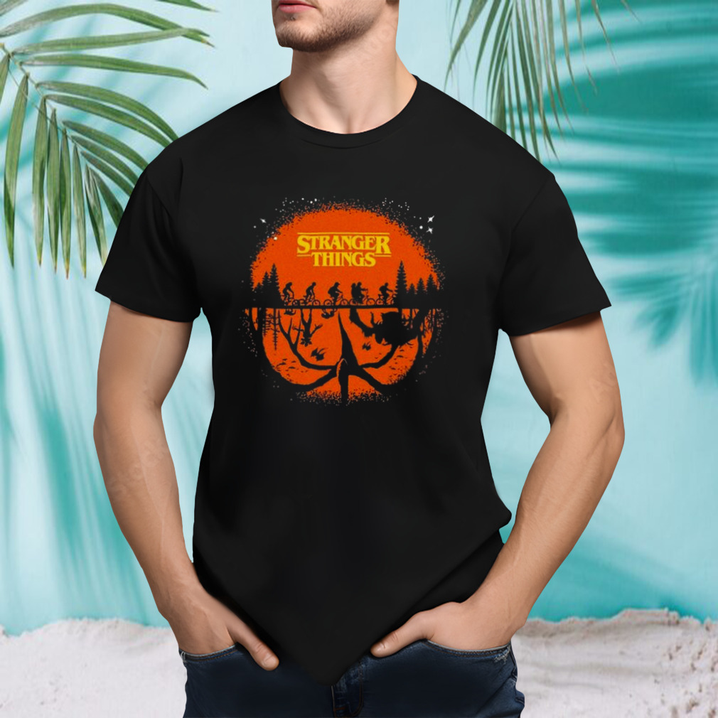 Silhouettes Stranger Things Halloween 2023 T-Shirt