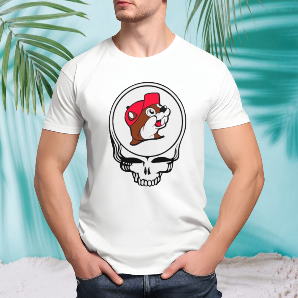 Buc-Ees in Grateful Dead shirt