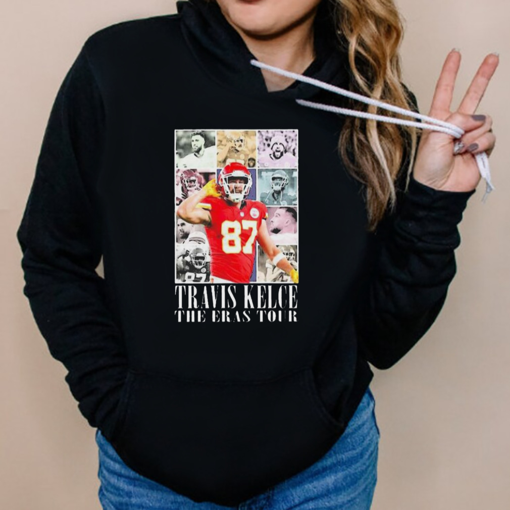 Funny Dating Rumors Kansas City Chiefs Travis Kelce With Taylor Swift The Eras Tour 2023 Photo Design T-Shirt 5 Hoodies
