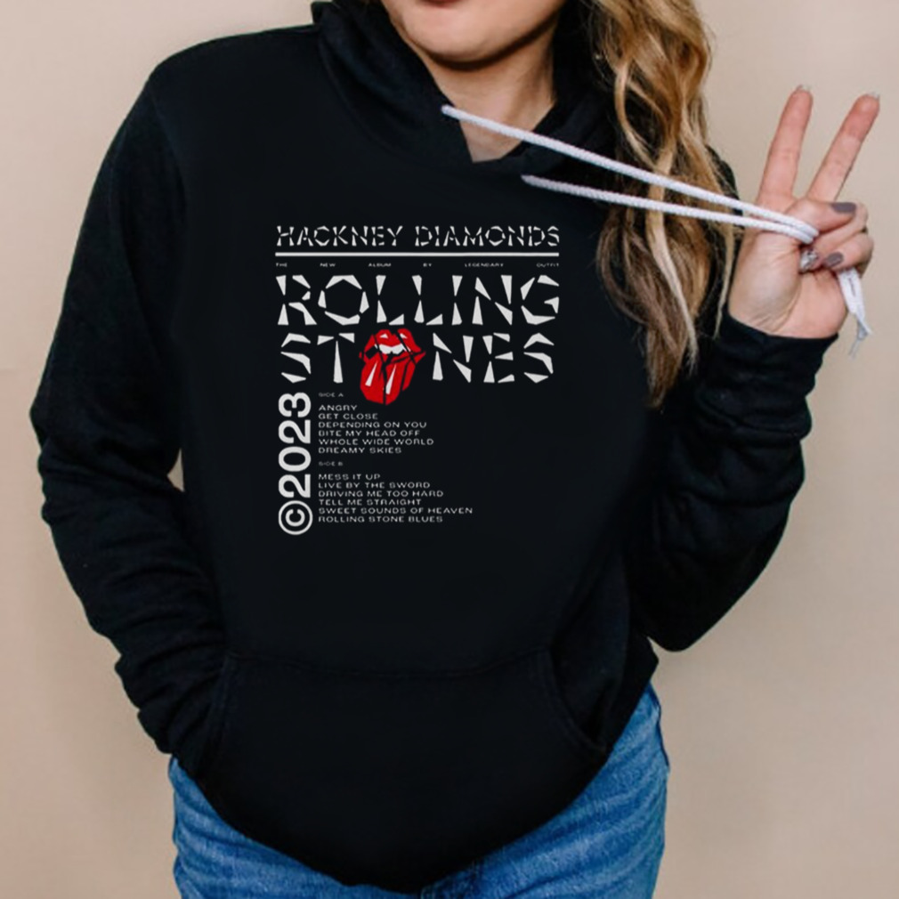 Hackney Diamonds Tracklist 2023 The Rolling Stones Two Sides Fan Gifts Shirt 5 Hoodies