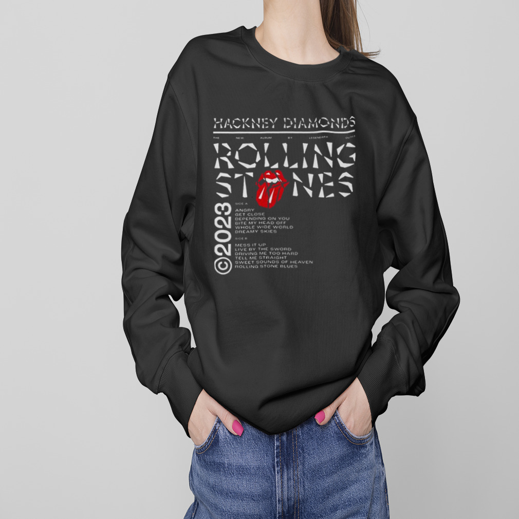 Hackney Diamonds Tracklist 2023 The Rolling Stones Two Sides Fan Gifts Shirt 4 Sweaters