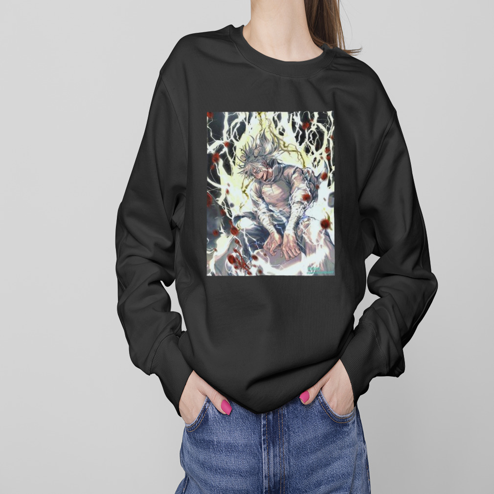 Hajime Kashimo Thunder God vs Ryomen Sukuna Jujutsu Kaisen Chap 237 T-Shirt 4 Sweaters