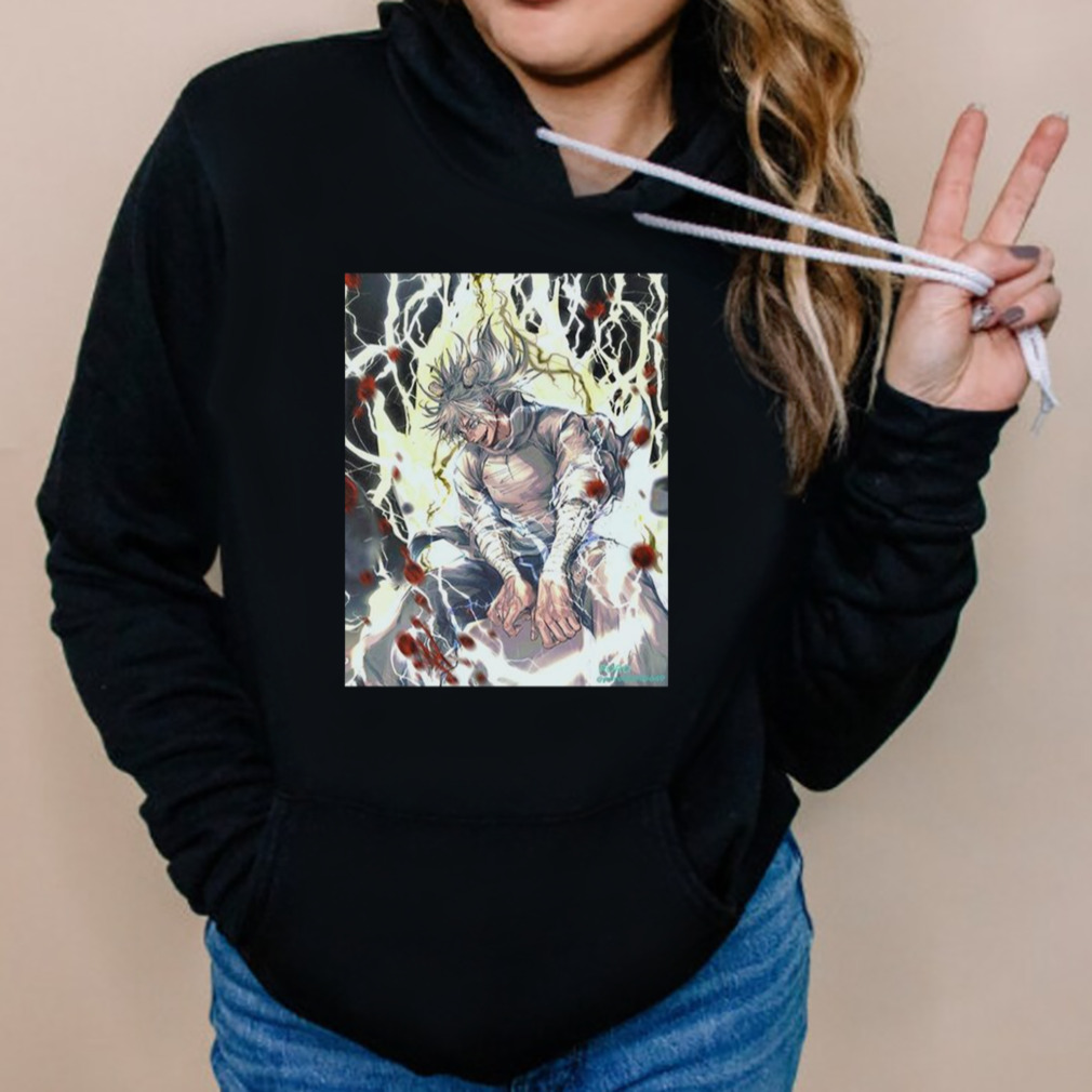 Hajime Kashimo Thunder God vs Ryomen Sukuna Jujutsu Kaisen Chap 237 T-Shirt 5 Hoodies