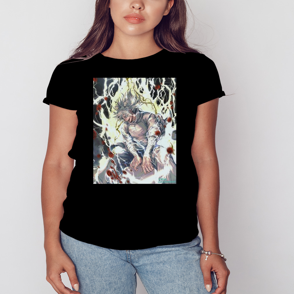 Hajime Kashimo Thunder God vs Ryomen Sukuna Jujutsu Kaisen Chap 237 T-Shirt 2 Women's tshirt