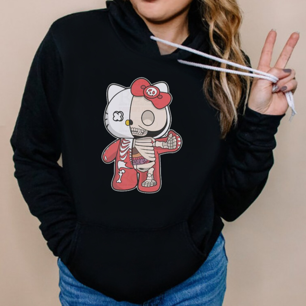 Hello Kitty Skeleton Pink Halloween 2023 Cute T-Shirt 5 Hoodies