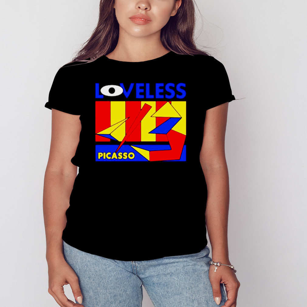 Loveless abstract eye shirt 2 Women's tshirt