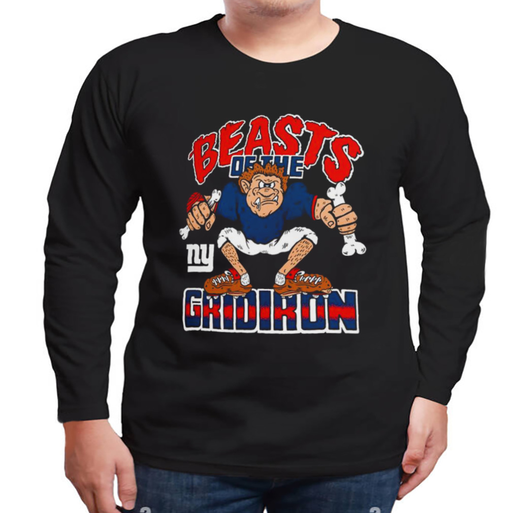 New York Giants Homage Monsters Of The Gridiron Halloween Shirt