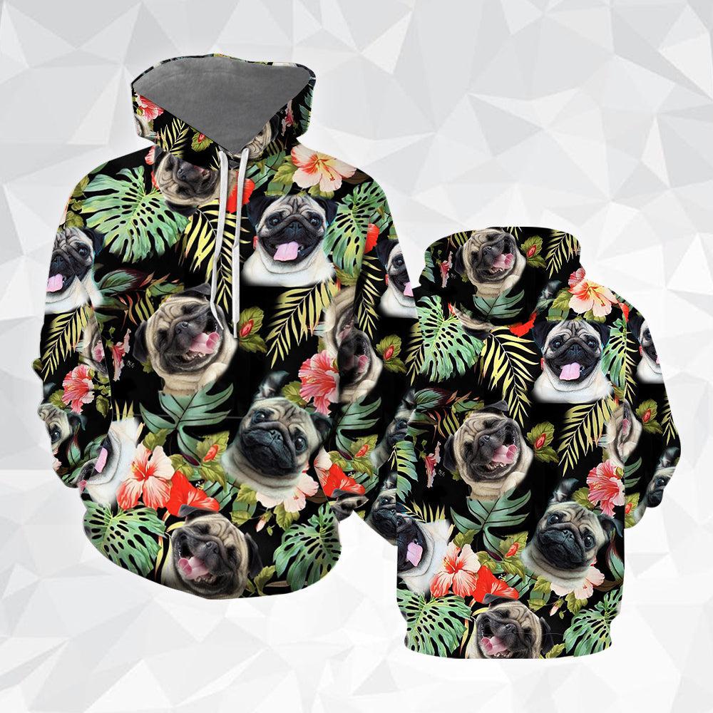 Pug Dog All Over Print  For Men & Women  HP2177