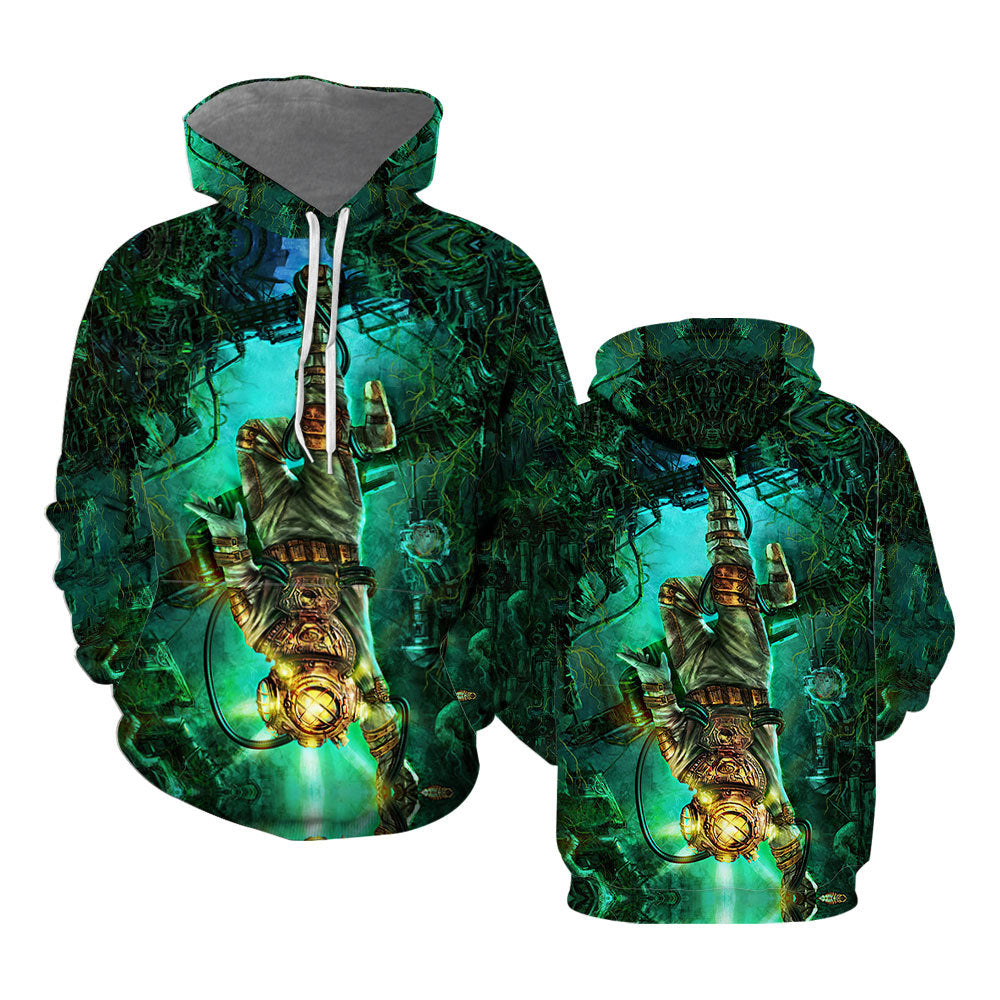 Scuba Diving All Over Print  For Men & Women  HP2403