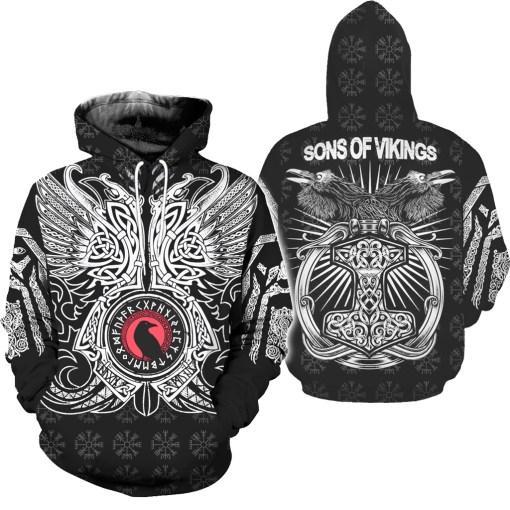 Sons Of Viking All Over Print  For Men & Women  HT6376