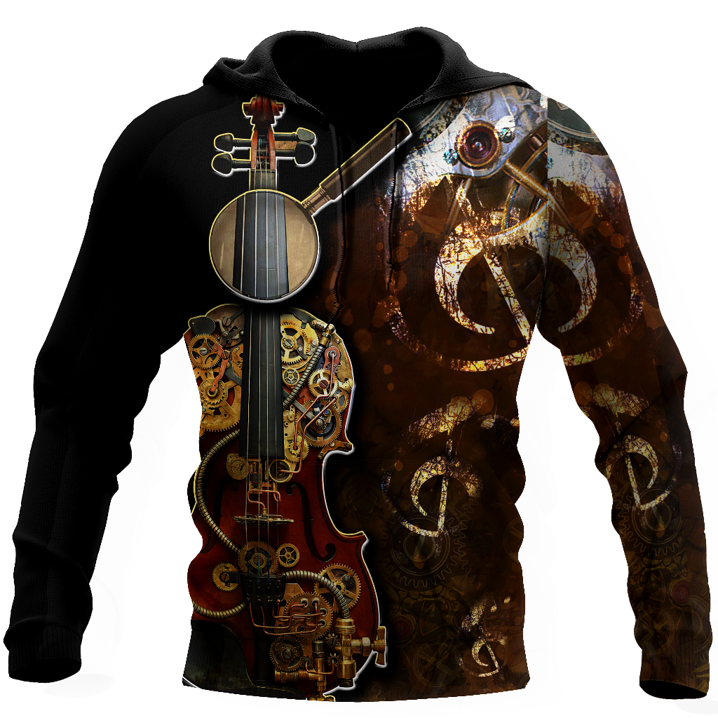 Steampunk Violin Mechanic All Over Print  For Men & Women  HT7767