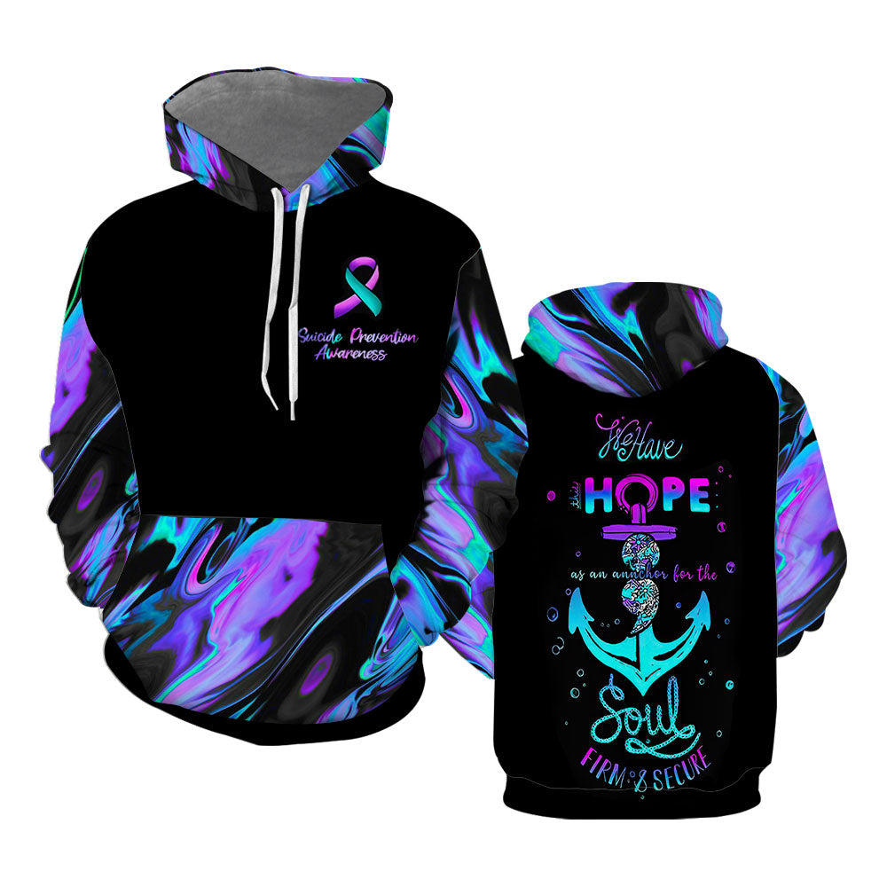 Suicide Prevention Awareness  All Over Print  For Men & Women  HT3204