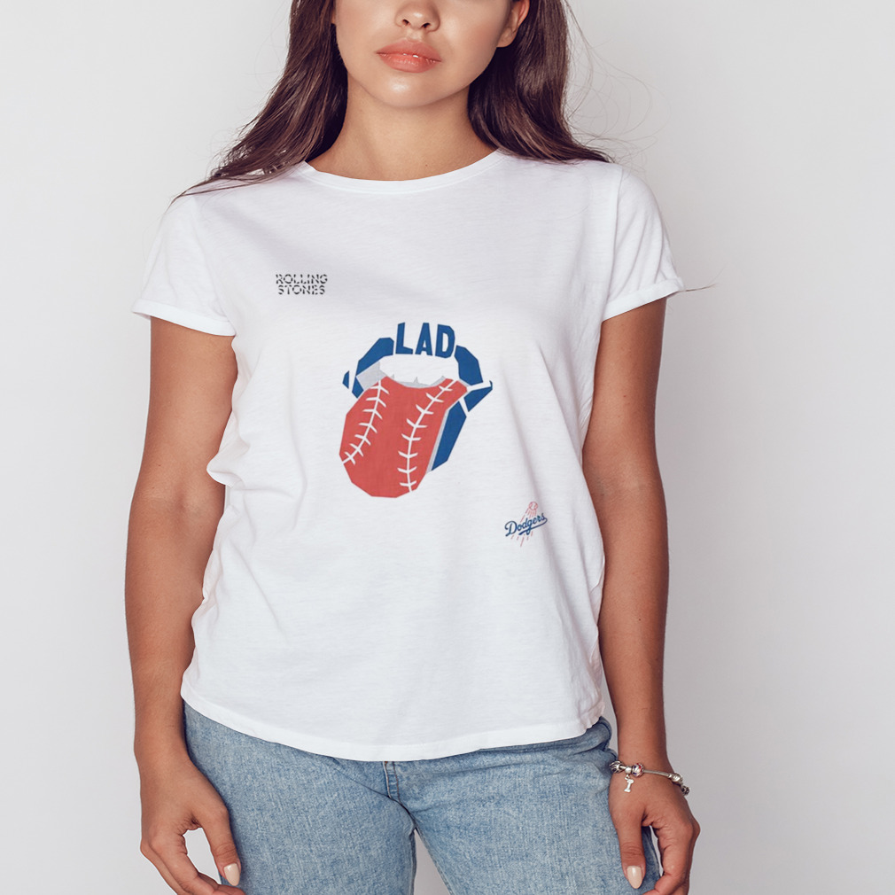 The Rolling Stones x Los Angeles Dodgers Vinyl MLB Hackney Diamonds Limited  Edition Unisex T-Shirt - Mugteeco