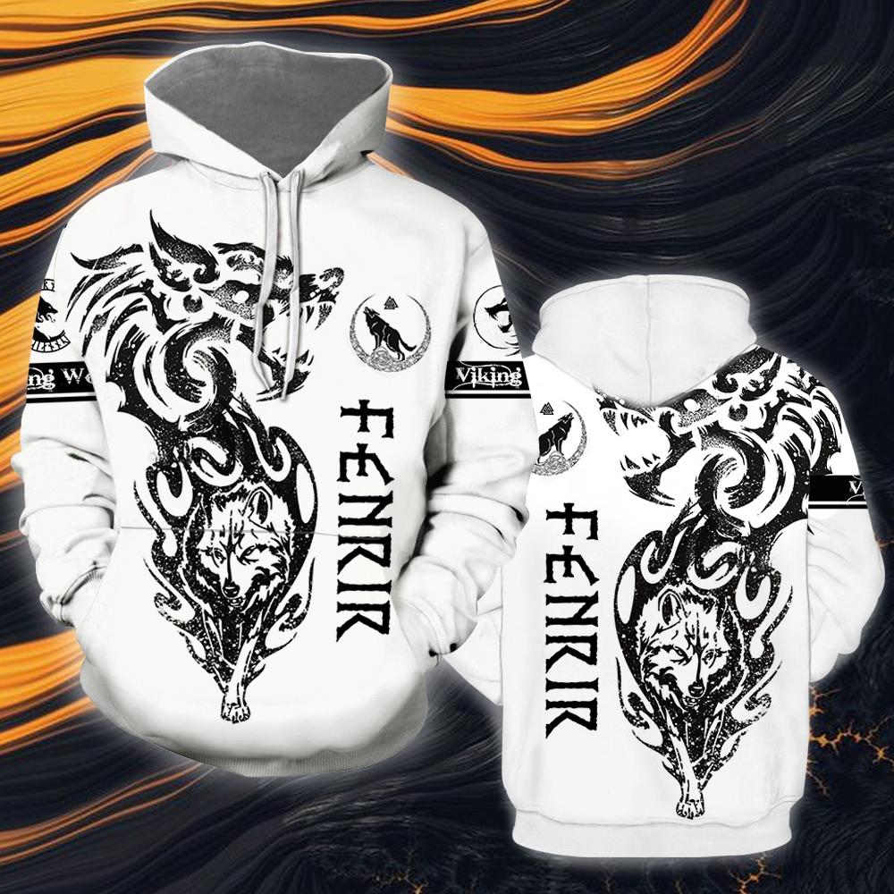 The Viking Wolf Fenrir All Over Print  For Men & Women  HP1428