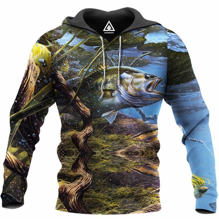 Walleye All Over Print  For Men & Women  HT4200