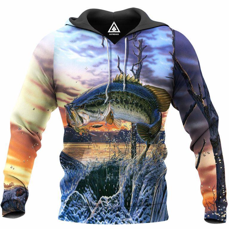 Walleye All Over Print  For Men & Women HT4199