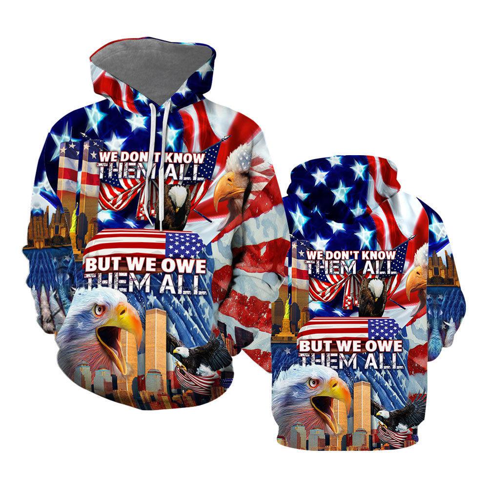 We Don't Know Them All Patriot Day All Over Print  For Men & Women  HP2369