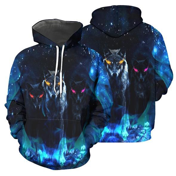 Wolf All Over Print  For Men & Women  HT3160