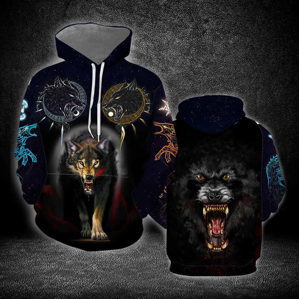 Wolf All Over Print  For Men & Women  HT3508