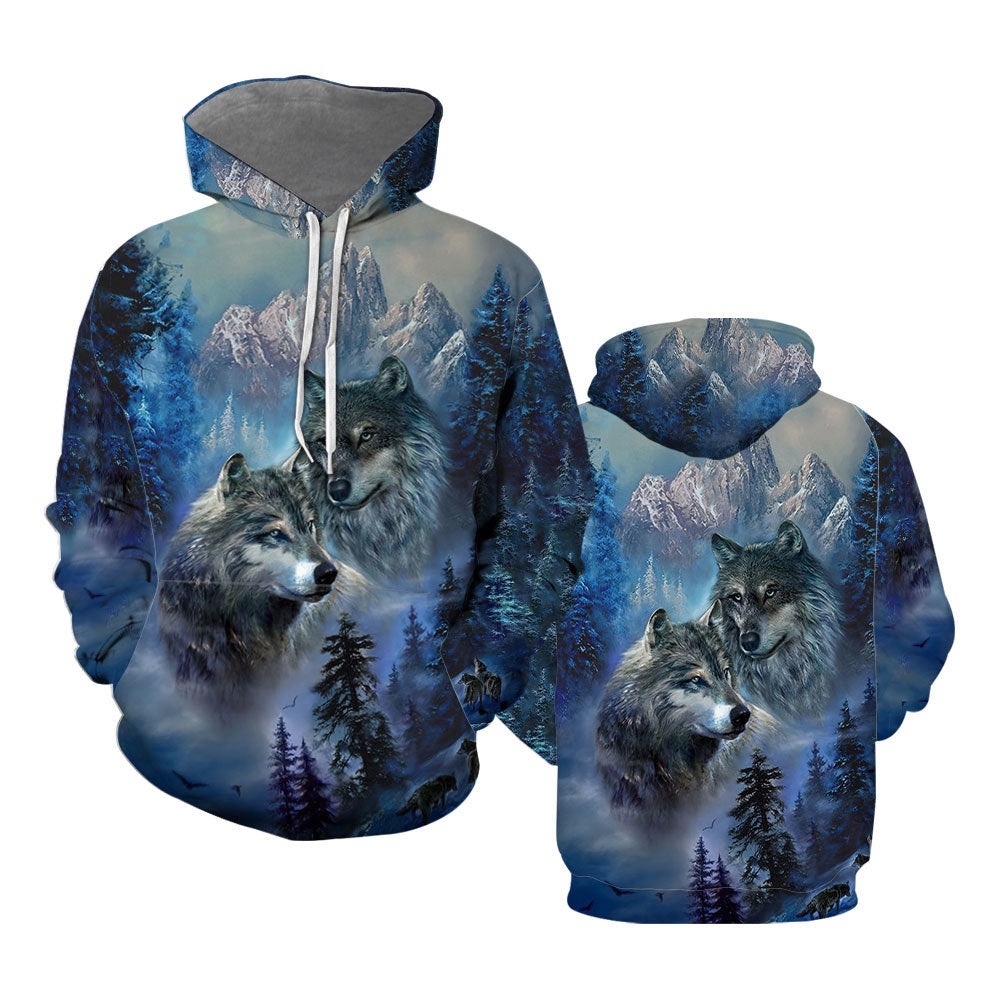 Wolf Couple All Over Print  For Men & Women  HP2404