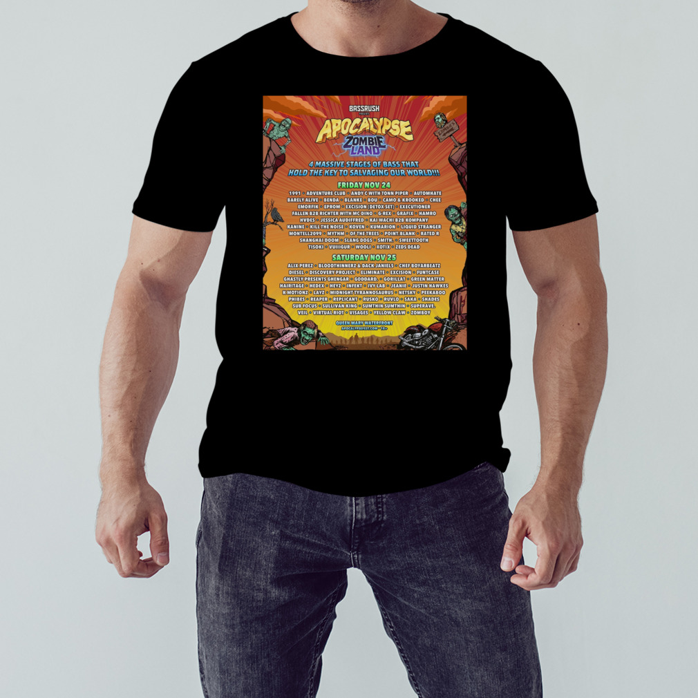 Apocalypse Festival 2023 poster shirt
