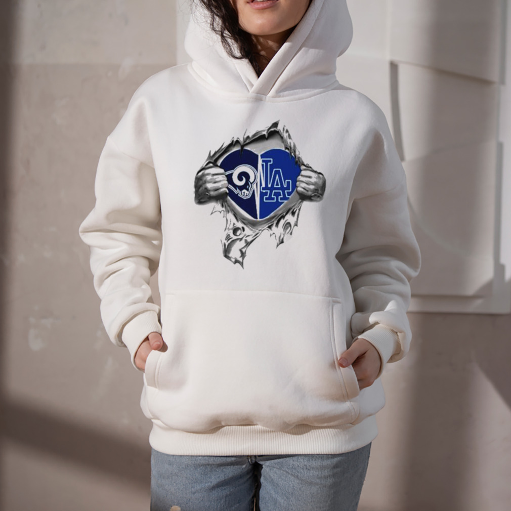 Los Angeles Rams Hoodie curve graphic gift for men