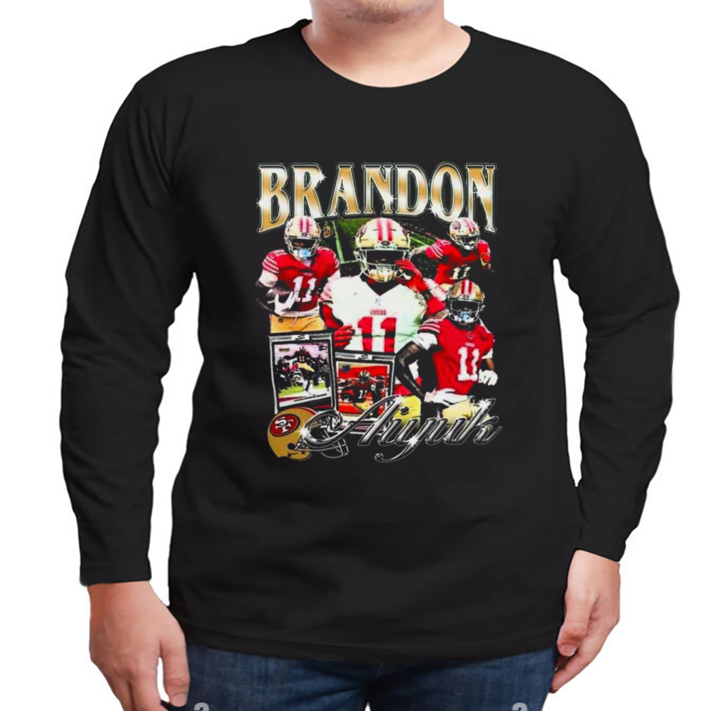 Brandon Aiyuk San Francisco 49ers Style 90s Football Vintage T