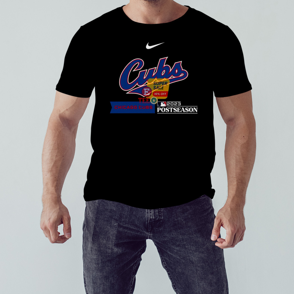 Chicago Cubs Nike 2023 Postseason Shirt