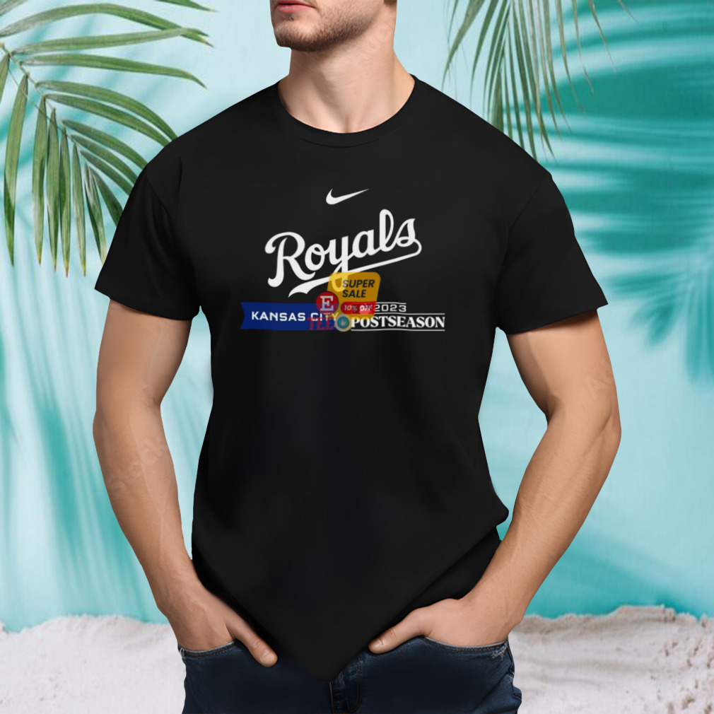 Kansas City Royals Nike 2023 Postseason shirt