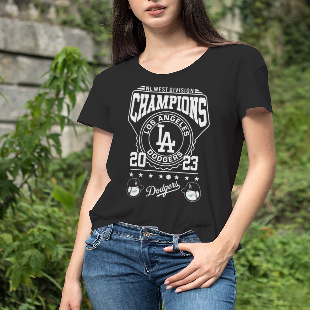 Los Angeles Dodgers 2023 NL Division Champions Skyline Shirt