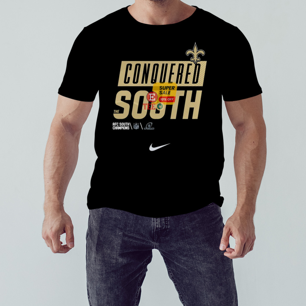 New Orleans Saints Conquered The South Nfl 2023 Playoff Shirt