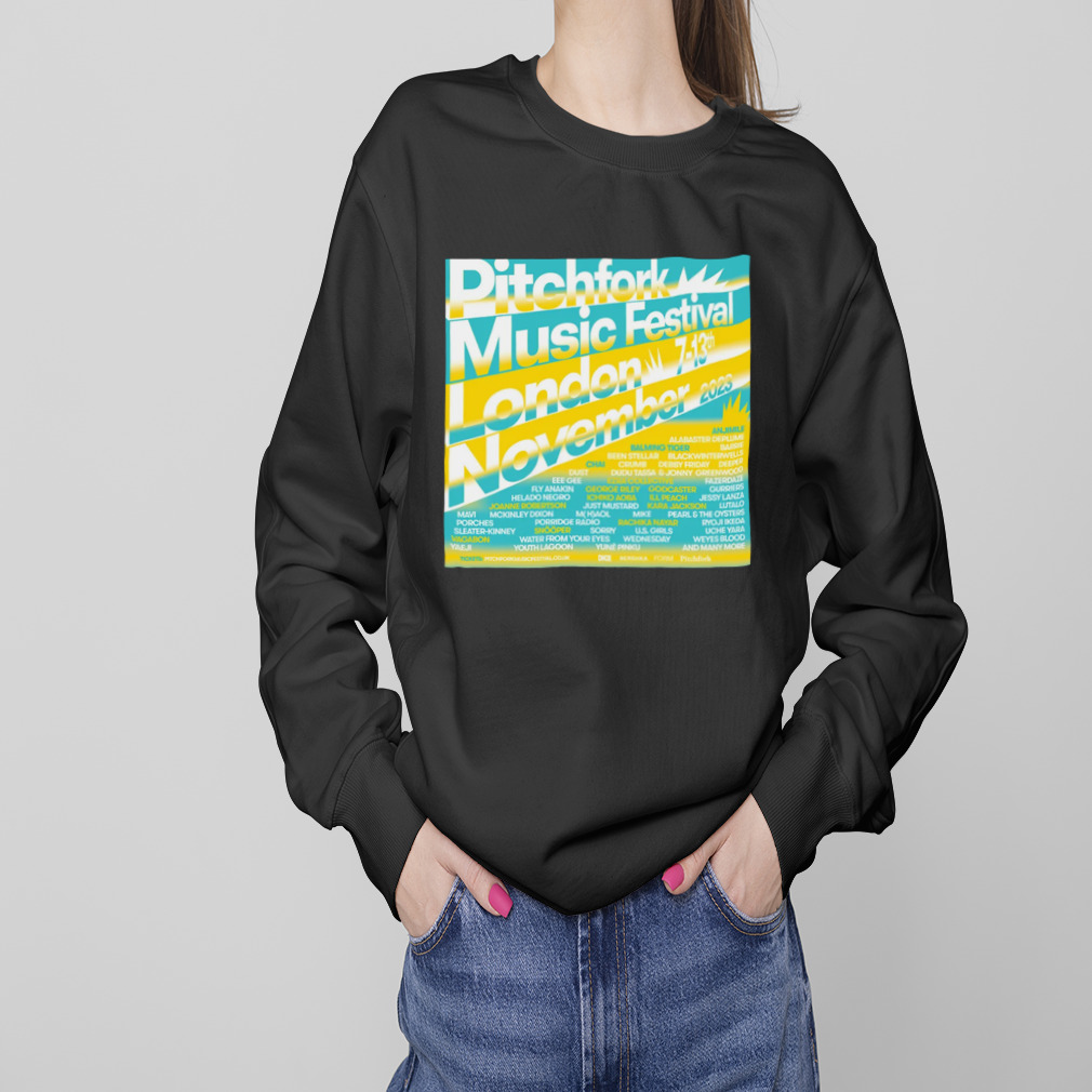 Pitchfork London 2023 poster shirt 4 Sweaters