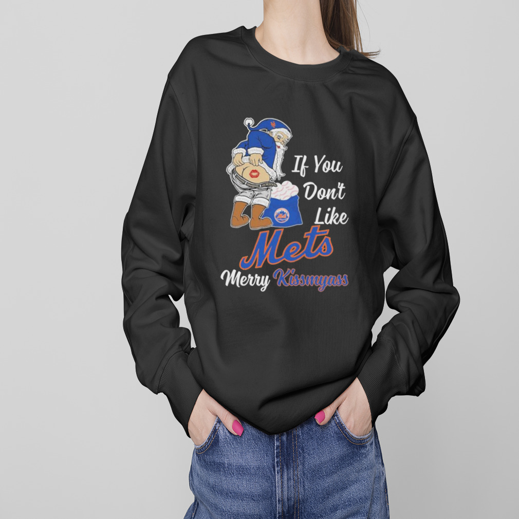 Santa if you don't like NY Giants merry kissmyass shirt, hoodie, sweater  and v-neck t-shirt