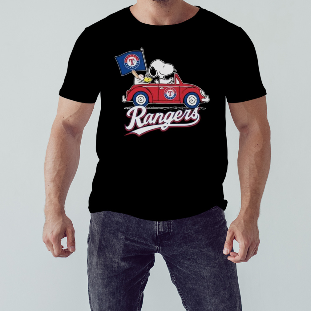 Texas Ranges Snoopy Driver Car Shirt